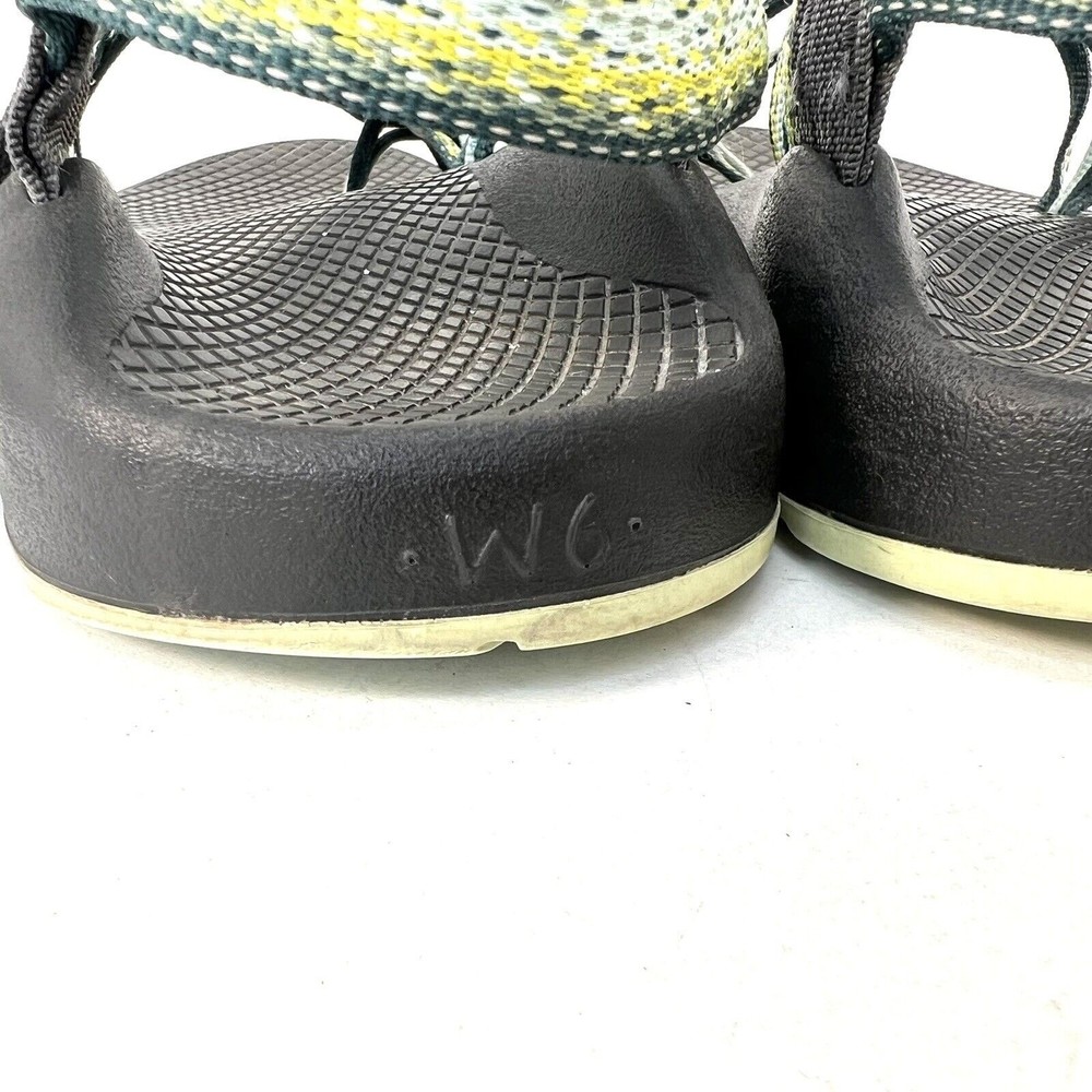 Women's Chaco Strappy ZX3 Yampa Trail Sandals Stardust Green J105060 Size 6 - Picture 7 of 10